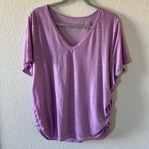 Lane Bryant purple shirt 22/24